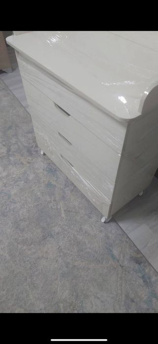 Детский комод белый