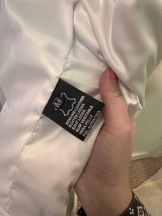 Haina blana naturala vulpe polara 6 in 1 noua Elis Oradea