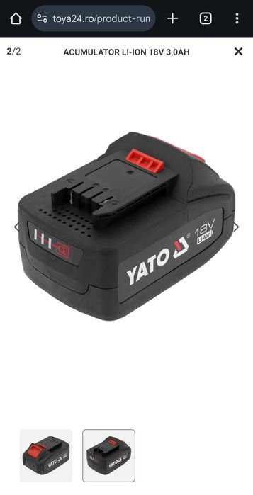 Yato Acumulator 3 mah