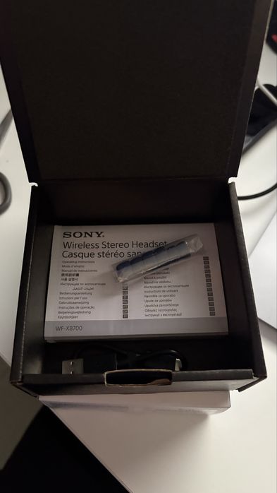 Căști wireless Sony WF-XB700 cu EXTRA BASS