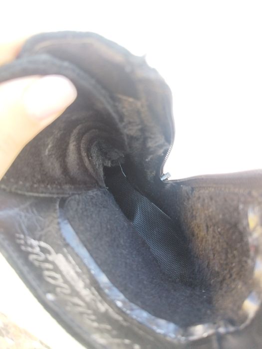 Ghete piele natural întoarsă