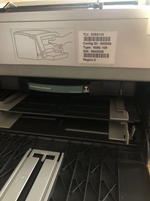 Лазерен принтер Lexmark optra E120