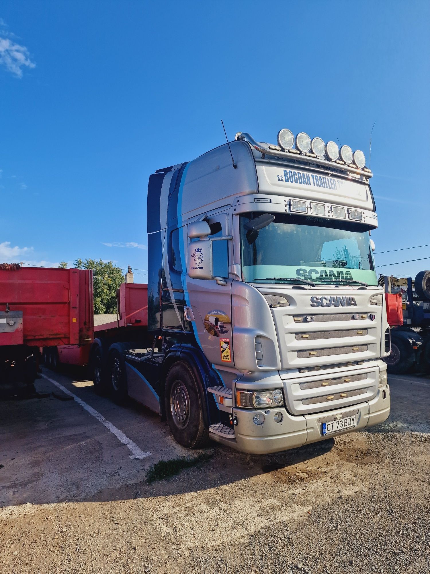 Scania R500 V8 manual 6X2