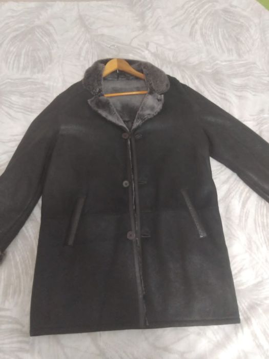 Дубленка мужская натуралка 50-52р