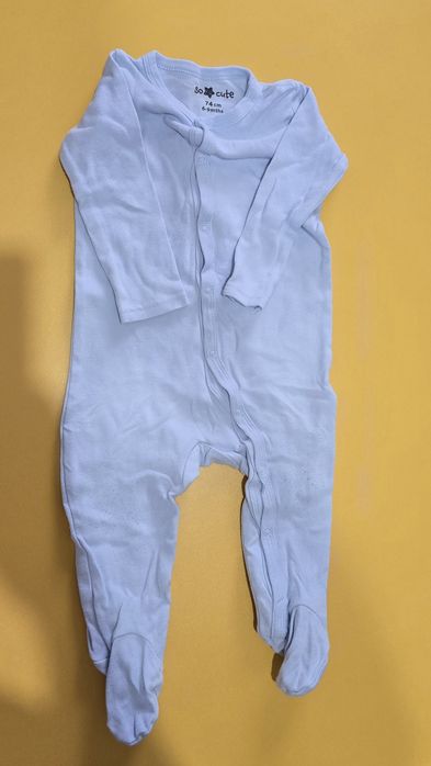 Set salopete cu picior 74