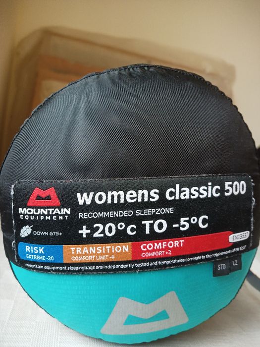 Sac de dormit puf Mountain Equipment Classic 500 Women, ca nou