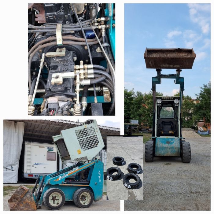 Miniîncarcător KOMATSU SK05J 1750h ORIGINALE  mini încărcător