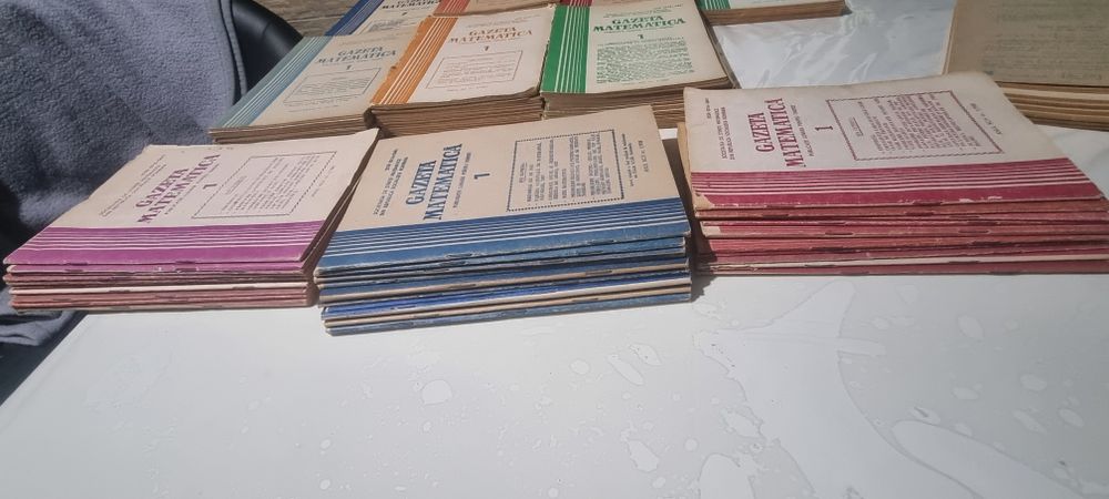 Arhiva gazeta matematica anii 80