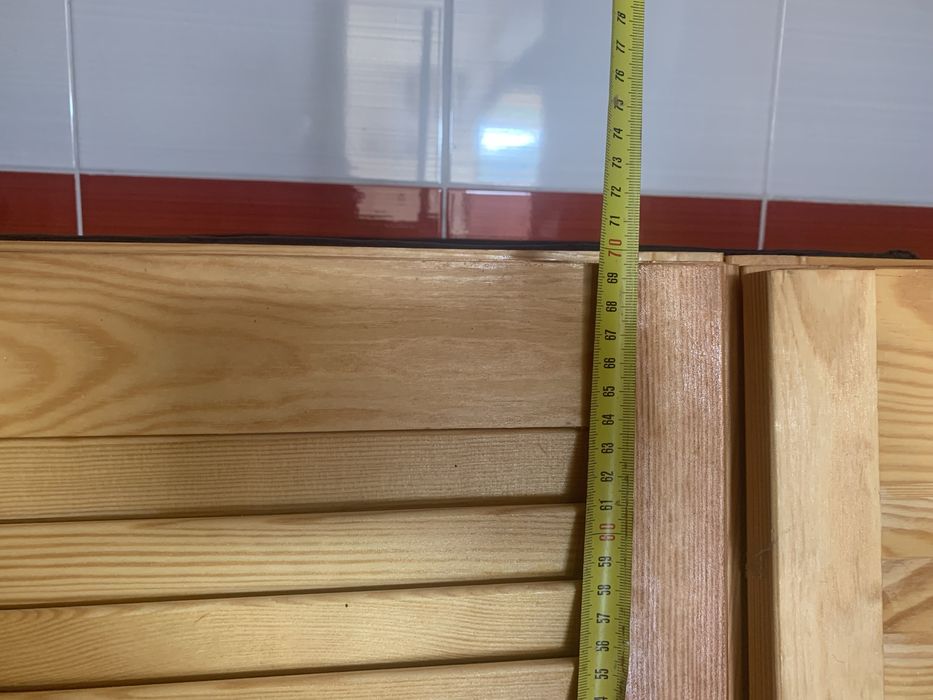 Usi lemn lamelare lacuite