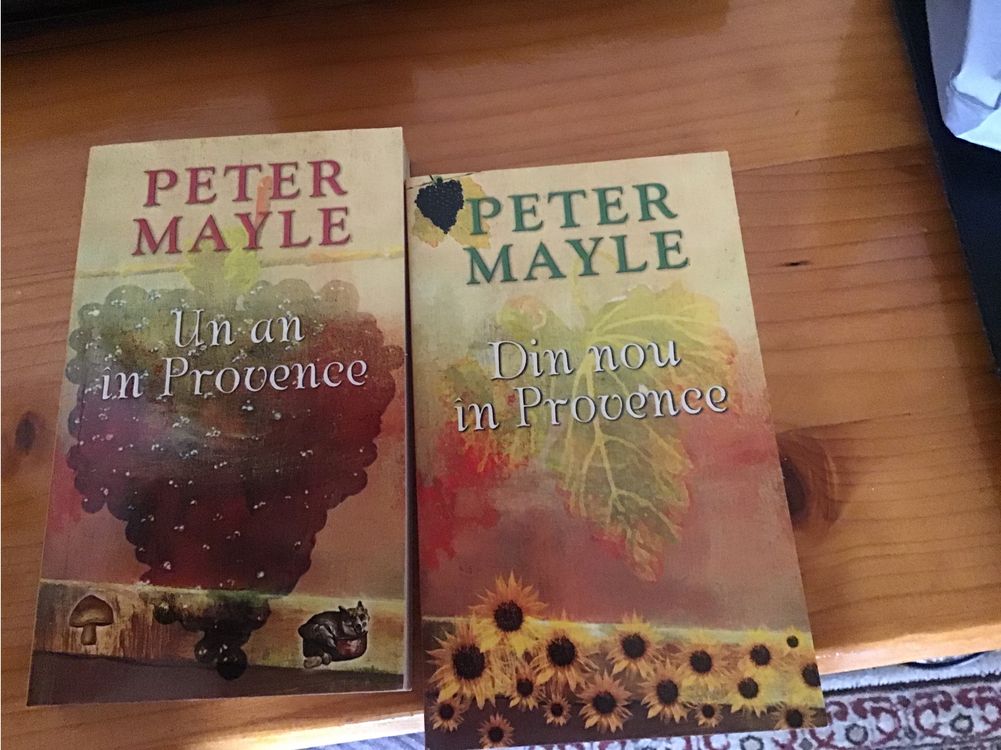 Set carti Un an in Provence/ Din nou in Provence- Peter Mayle