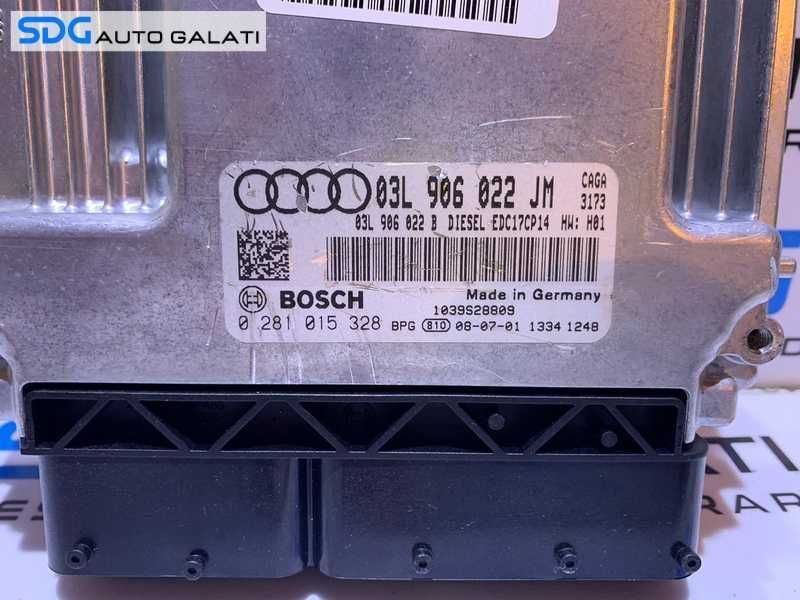 ECU Calculator Motor Audi A4 B8 2.0 TDI CAGA 2008 - 2012 Cod 03L906022JM 03L906022B 0281015328 [L2766]