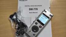 Диктофон Olympus DM-770 + микрофон Olympus МЕ34