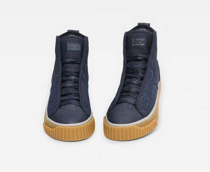 Кецове G star Raw Scuba Denim Mid Sneakers