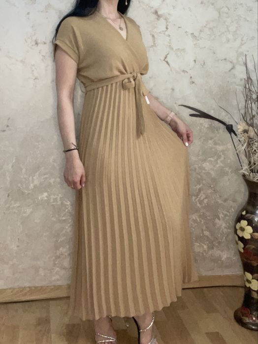 Rochie plisata de vara, casual, eleganta!