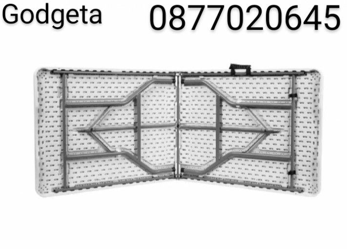 Маса за кетъринг и къмпинг 180/73 см. згъваема лесно преносимаа