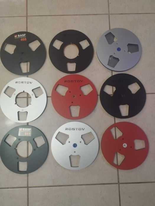 Role de magnetofon 18 cm metalice