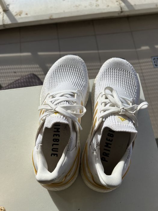 Adidas Ultraboost 20 W - White/ Gold Metalic