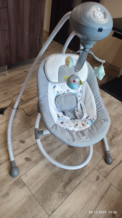 Електрическа люлка Cangaroo Woodsy