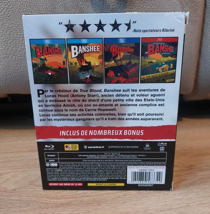Serial Banshee (2013-2016) Complet 4 Sezoane Blu Ray
