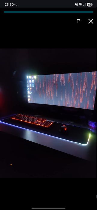 RGB Подложка за мишка XL