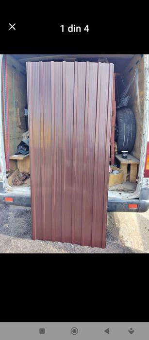 Tabla cutata pentru acoperiș și gard