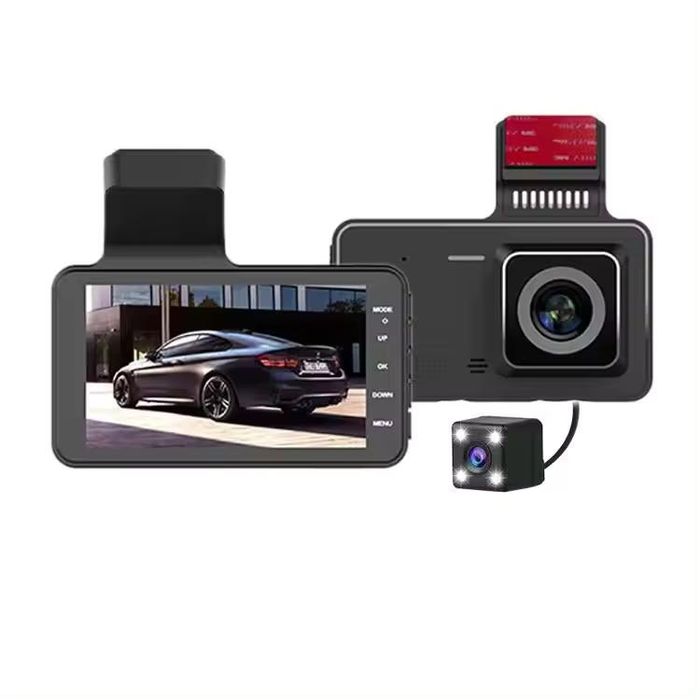 Camera de bord auto, filmare fata-spate Full-HD