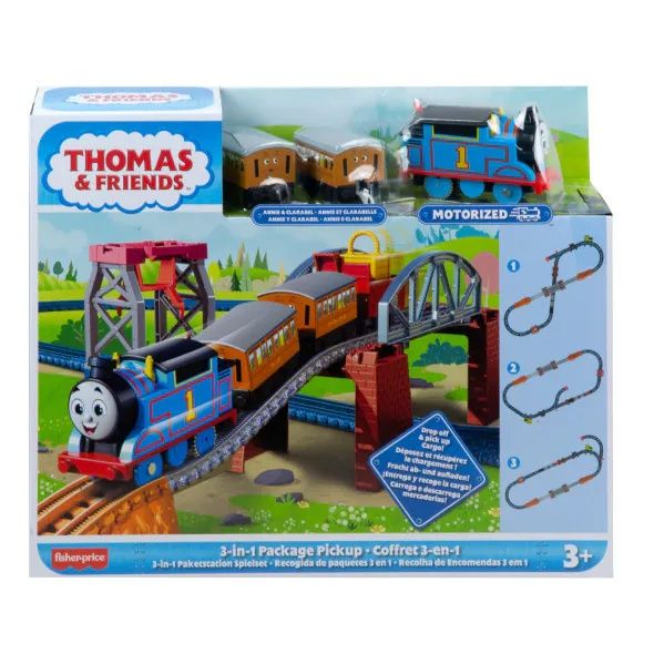 Влак Thomas & Friends с влакова писта за игра с Томас