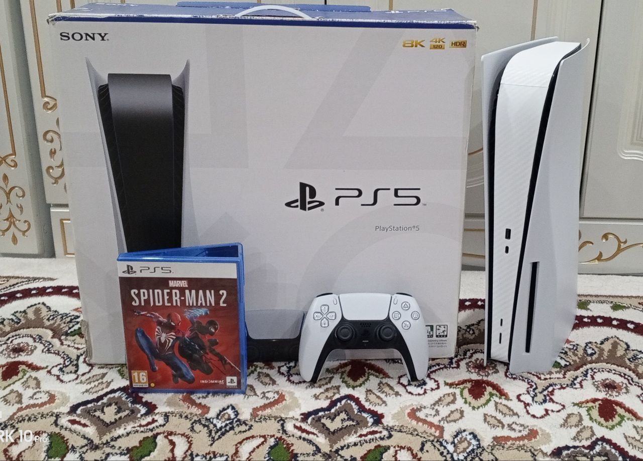 Playstation 5 1 оригинал джойстик состояние отличное