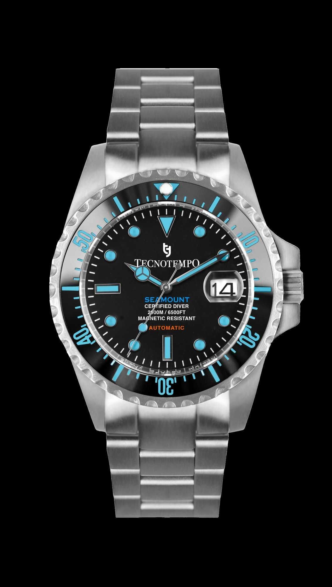 Ceas Tecnotempo - Professional Diver 2000 M  "SEAMOUNT"-Barbati