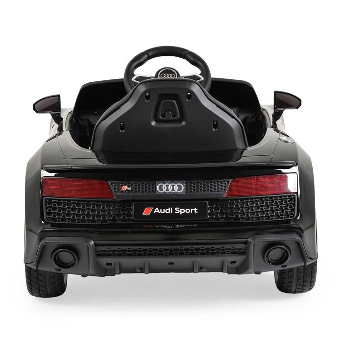 ТОП ЦЕНА!НОВО!Акумулаторна кола Audi R8 BLACK с 12V батерия,меки гуми