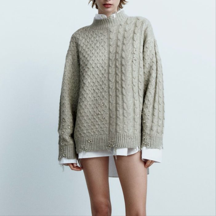 Pulover Zara cu pietre