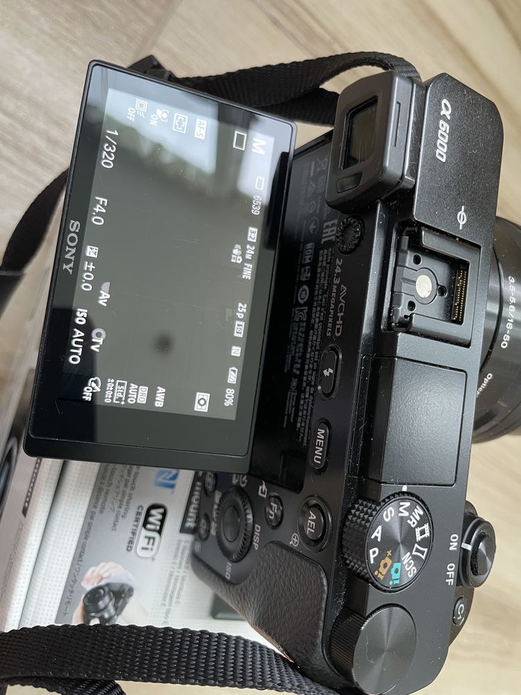 Sony Alpha6000/A6000 - 16-50mm F3.5-5.6 - Shutter Count 8082