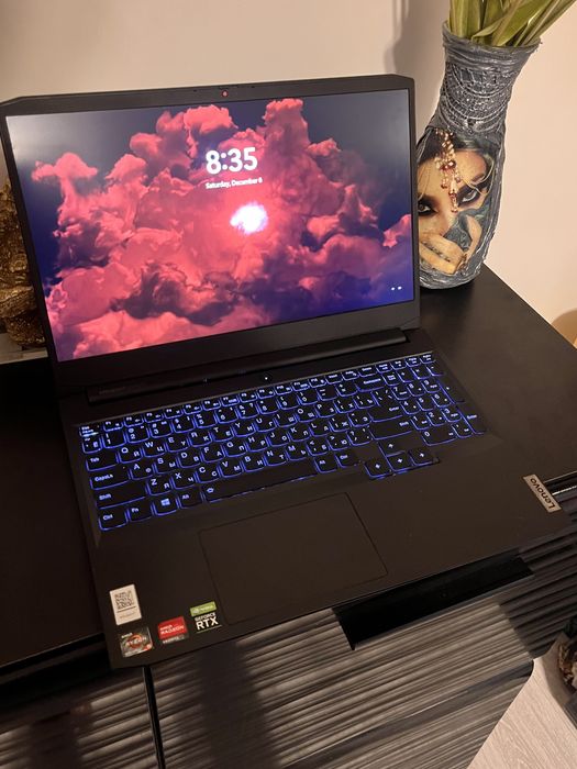 Laptop gaiming lenovo ideapad rtx 3050