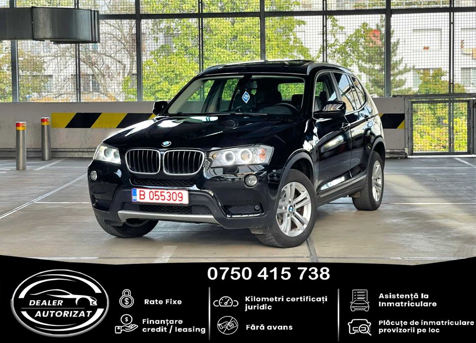 BMW X3 20d 184cp XDrive Automat Xenon / Panoramic / Camera / Garantie