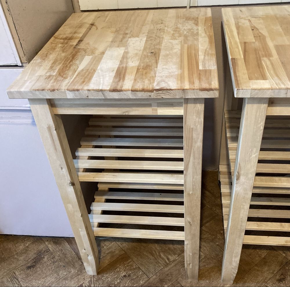 Кухненска помощна маса на колелца BEKVÄM Ikea
