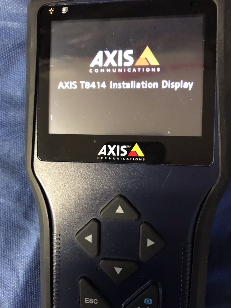 AXIS T8414 Installation Display