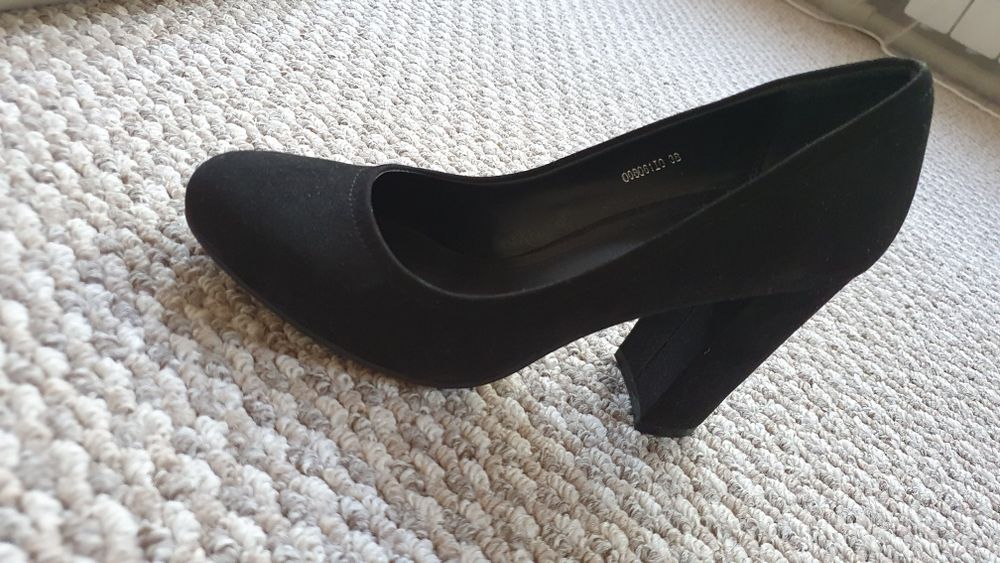 Туфли черные 38 так