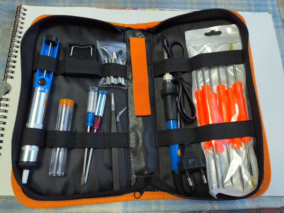 Set letcon de lipit cu accesorii