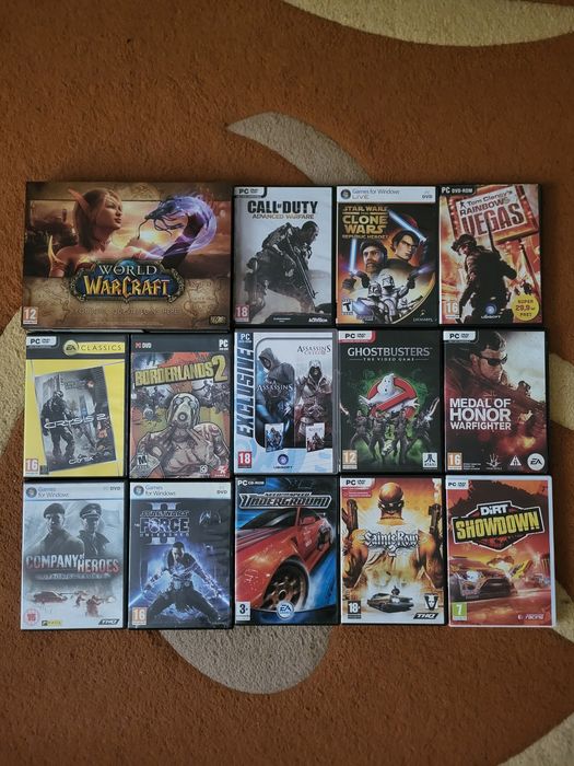 Lot jocuri PC vechi de colectie