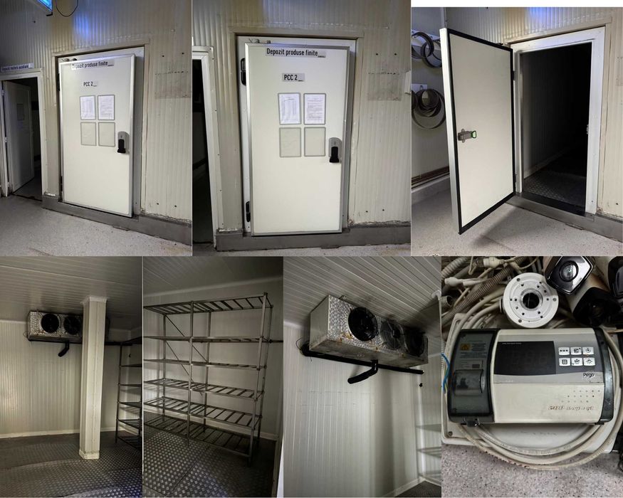 Camera frigorifica refrigerare congelare socare, congelator dublu inox