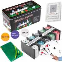 Set poker Profesional Texas Hold'em, 200 jetoane