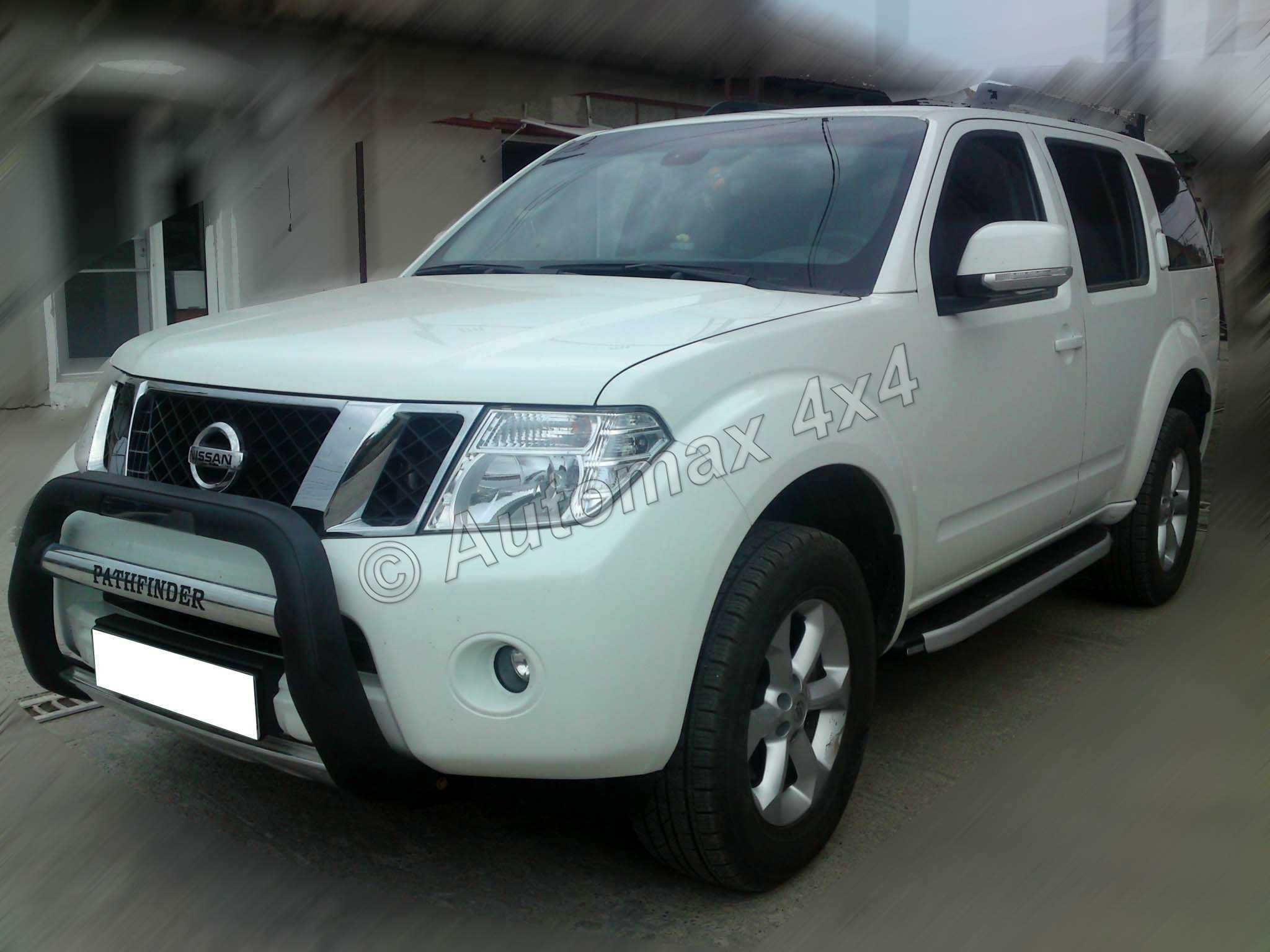 Bullbar poliuretan fata Nissan Pathfinder, Navara D40  '04-'14