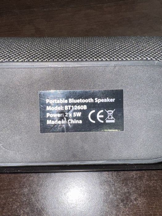 Преносима колонка BT1260B за части