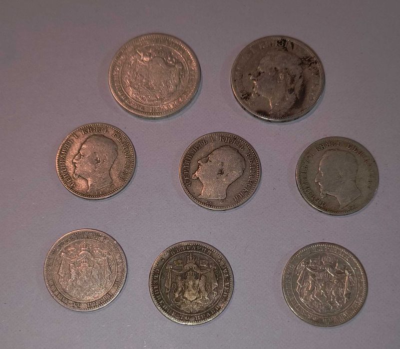 Лот сребърни монети!