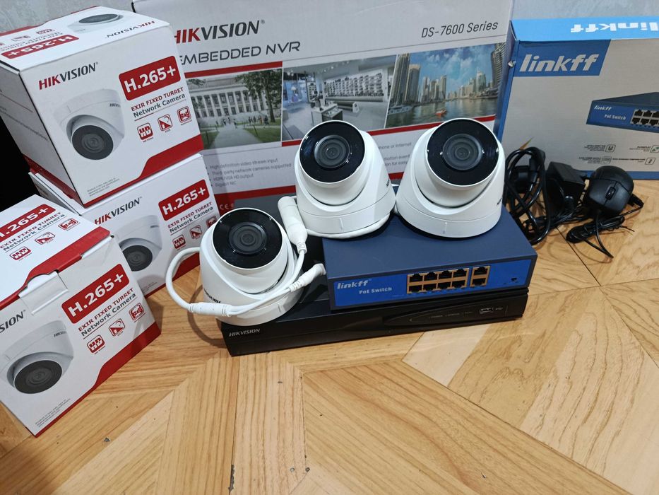 Продаю комплект видеонаблюдения Hikvision