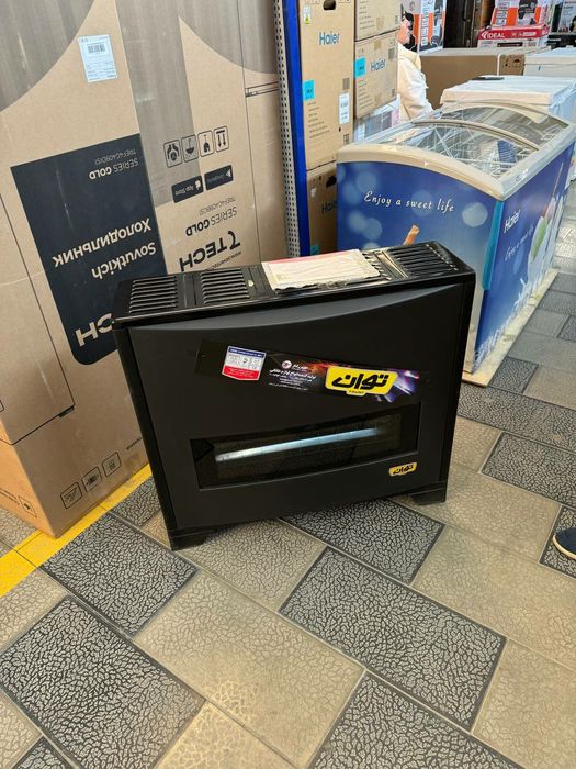 Eron pechkasi uy, ofis va do'konlarni isitish uchun.