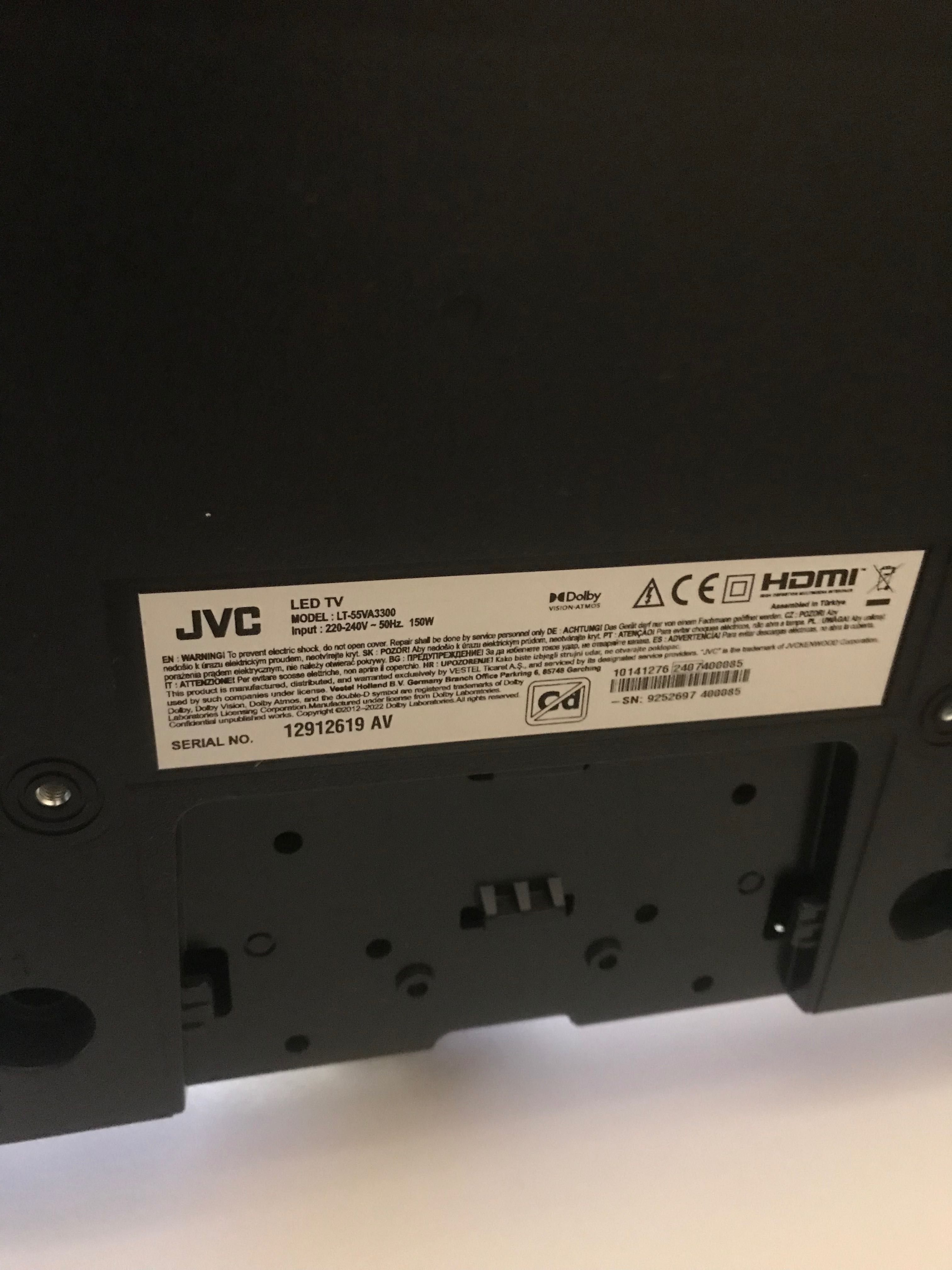 Телевизор JVC с гаранция