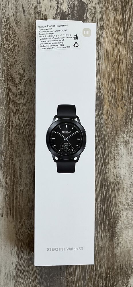 Смарт часовник Xiaomi Watch S3