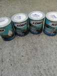 4 cutii vopsea metal/lemn  kober alb polar mat 100lei