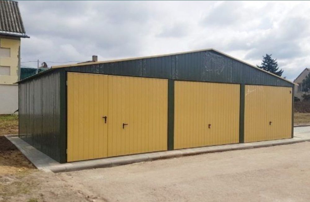 Construim garaje auto din structura metalica si panouri Sandwich